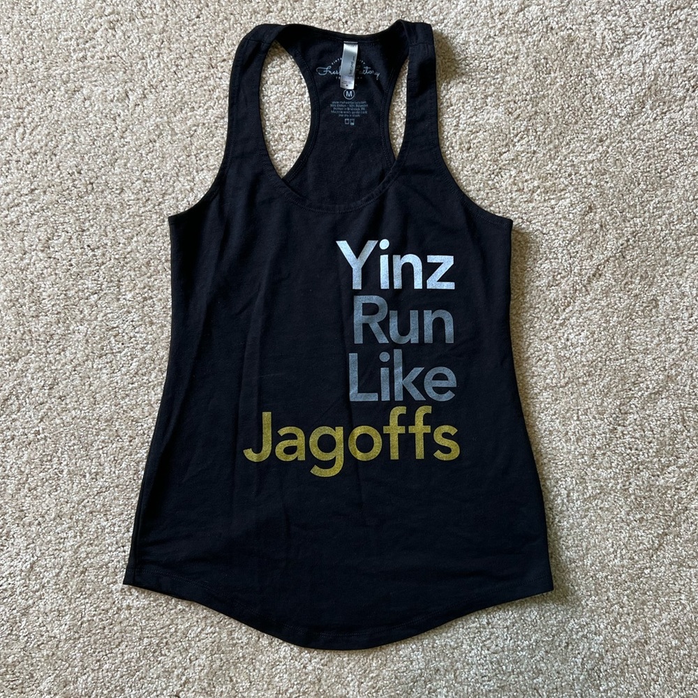 Yinz Fresh Factory Pittsburgh running tank